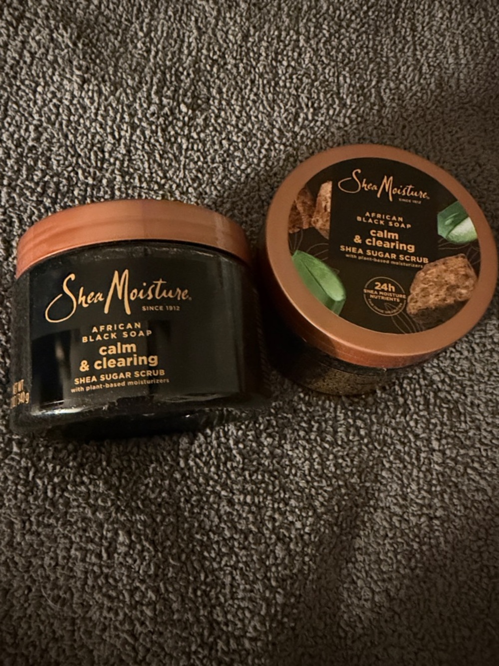 Shea Moisture Calm & Clearing Shea Sugar Scrub - Black, Brown, Copper